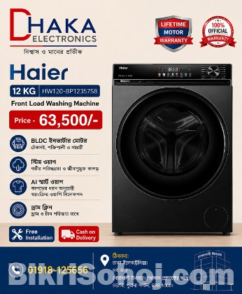 Haier HW120-BP12357S8 Inveter Washing Machine 12 KG